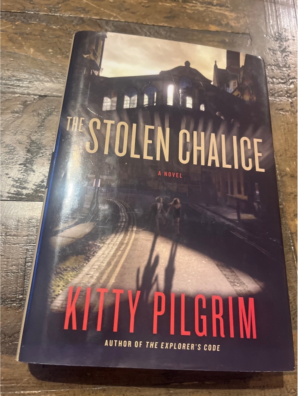 The Stolen Chalice by Kitty Pilgrim - Hardcover Novel